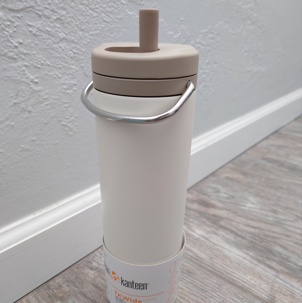 Klean Kanteen 20oz TKWide with Twist Cap - Tofu - Picture 2 of 5